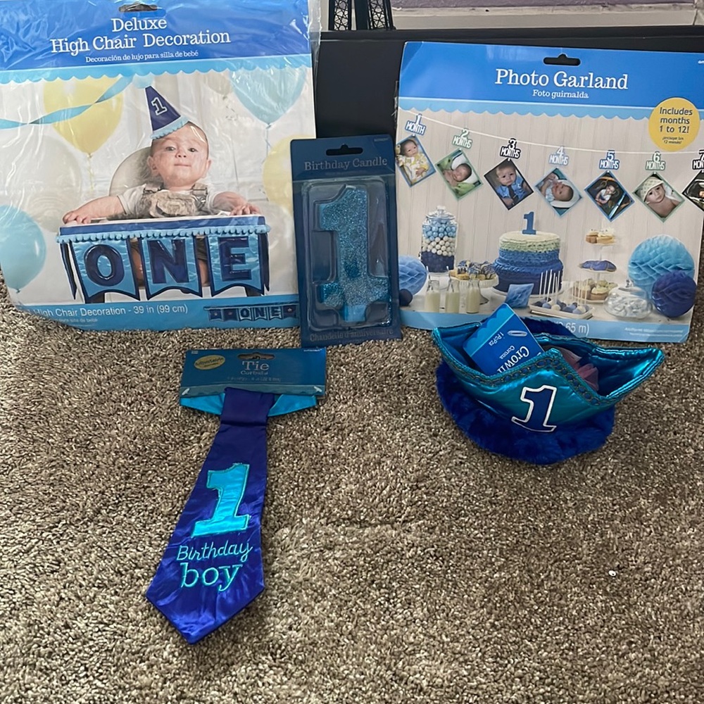 1st birthday decor